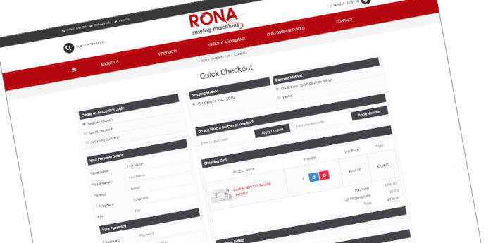 Rona Sewing Machines OpenCart